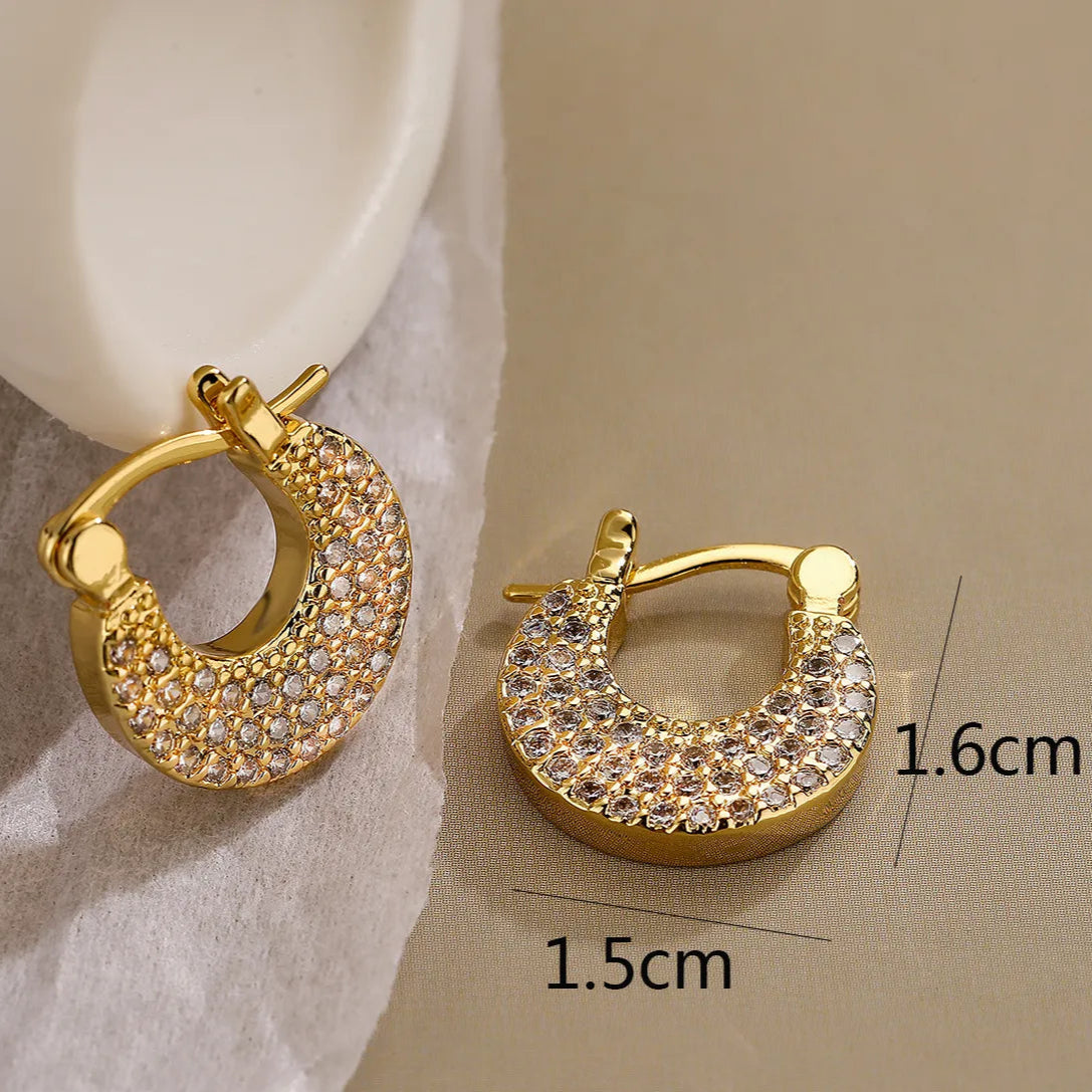 Lustrous Halo Earrings