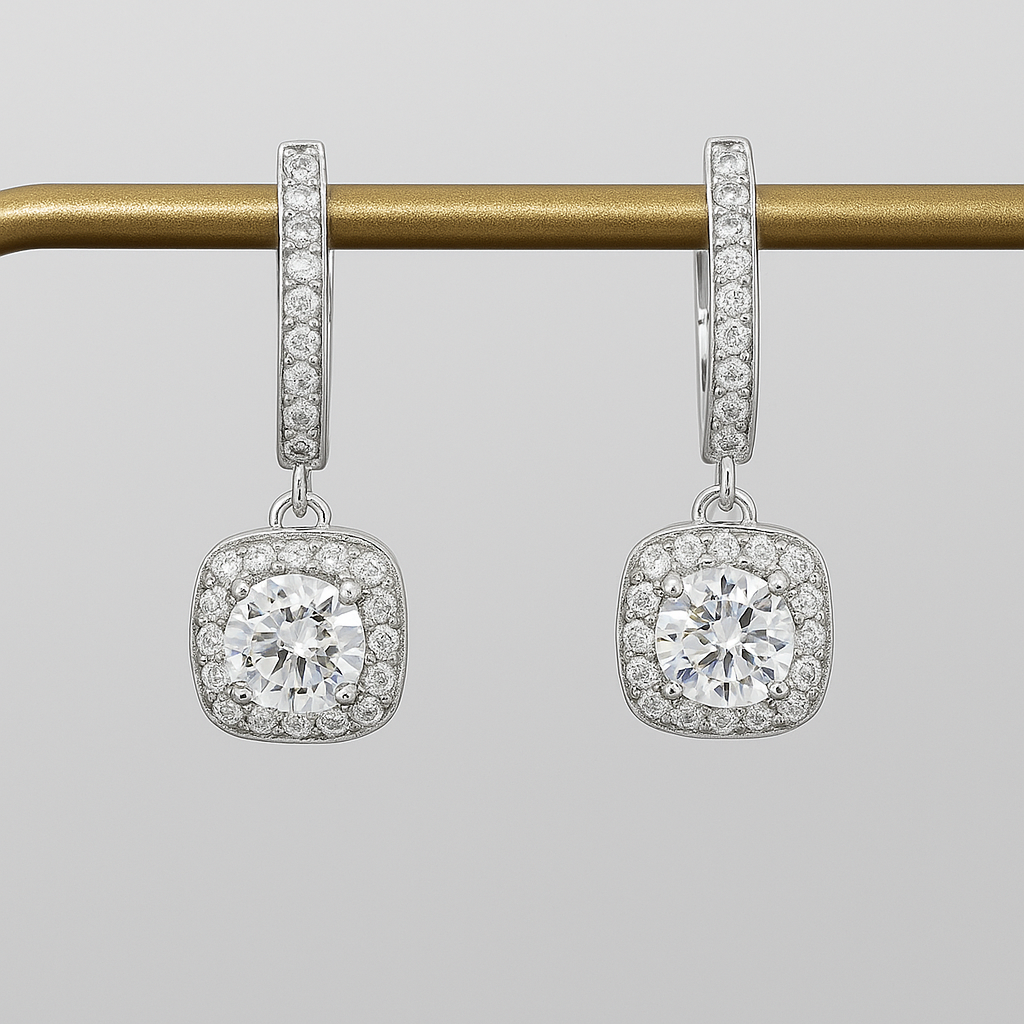 Zircon Frost Earrings