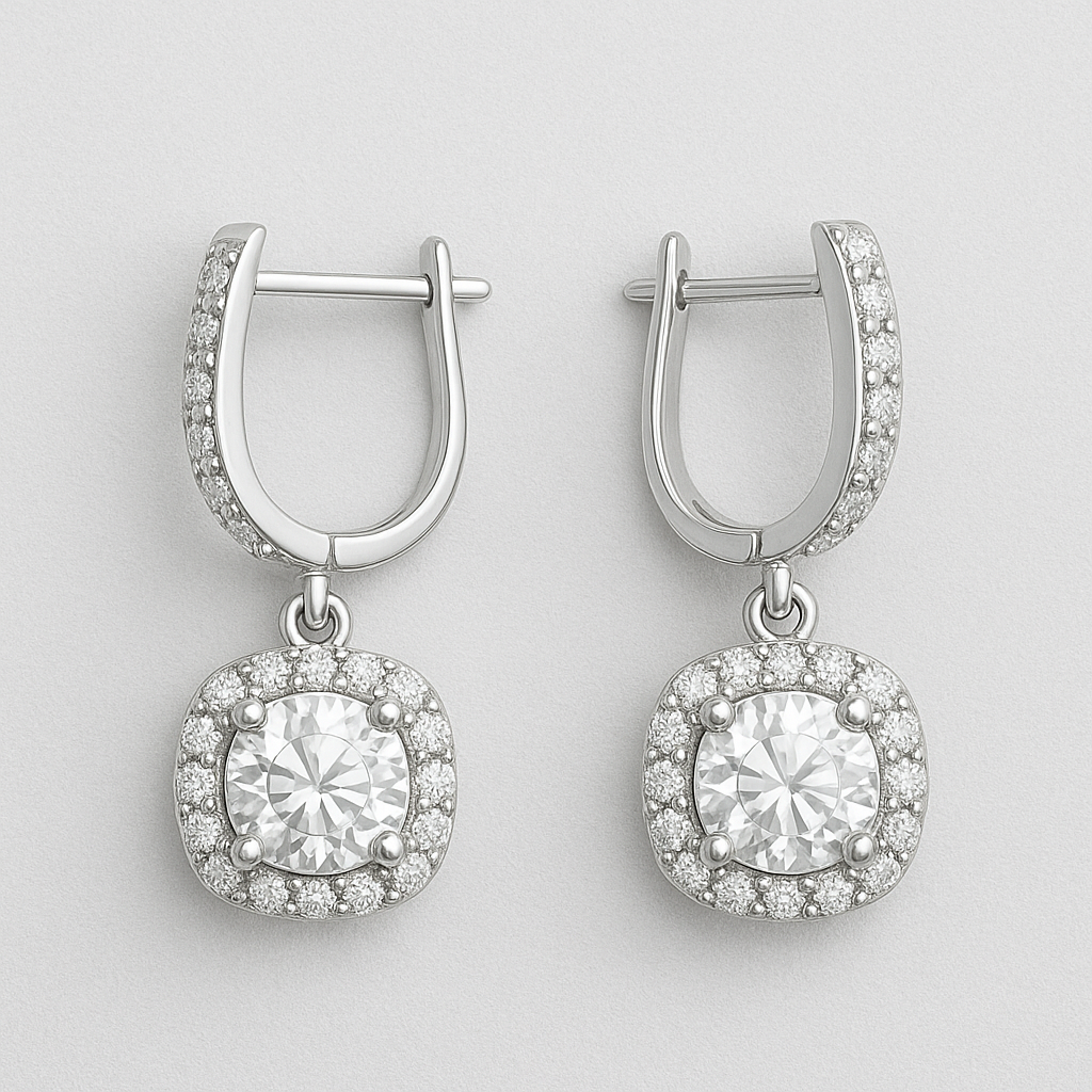 Zircon Frost Earrings