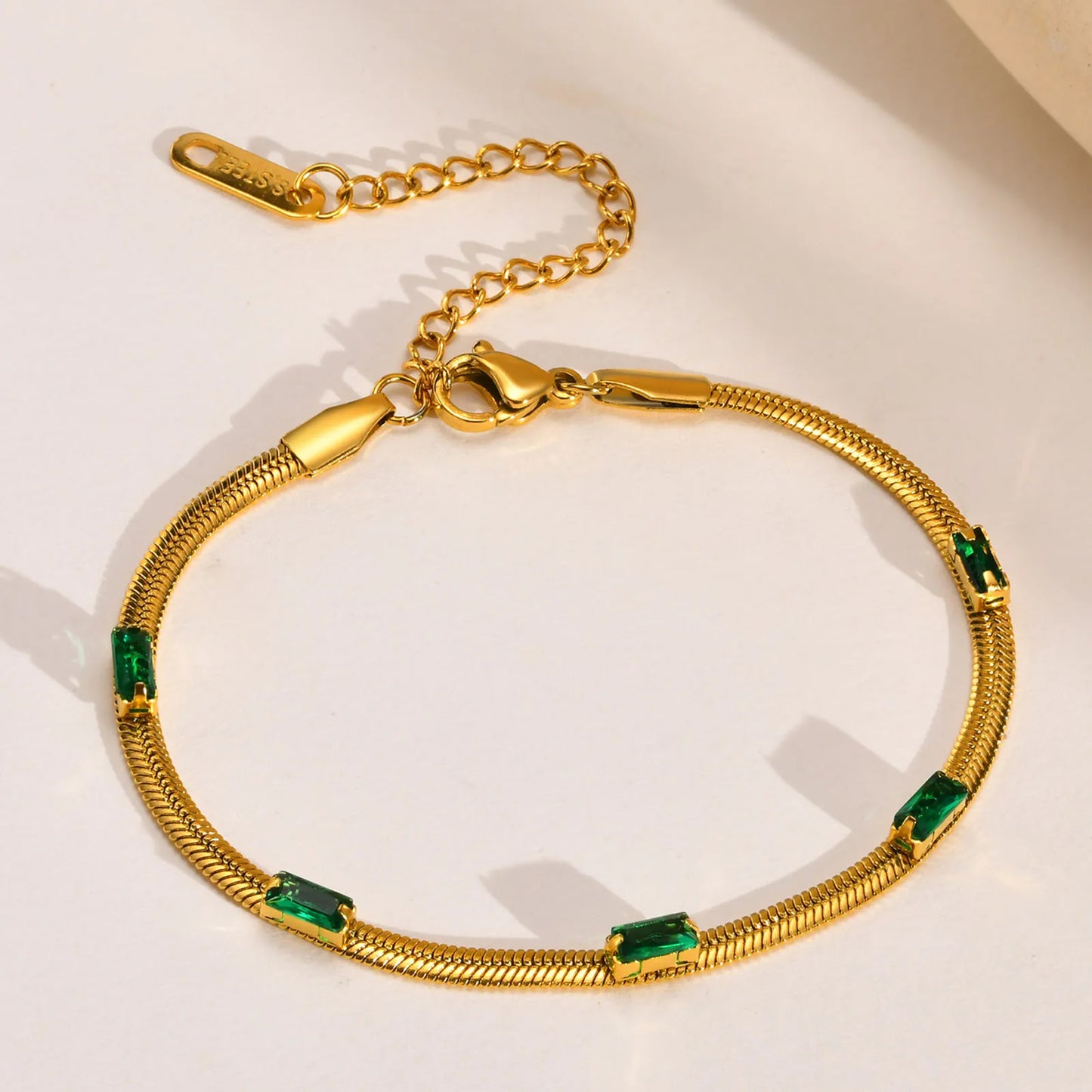 Sassy Emerald Bracelet