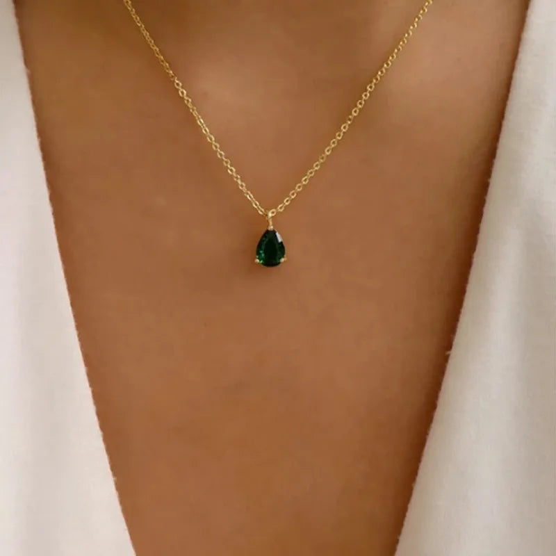 Emerald Stone Pendant