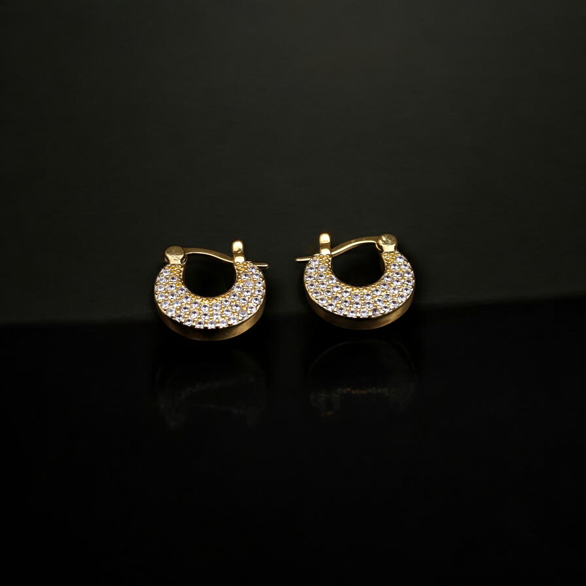 Lustrous Halo Earrings
