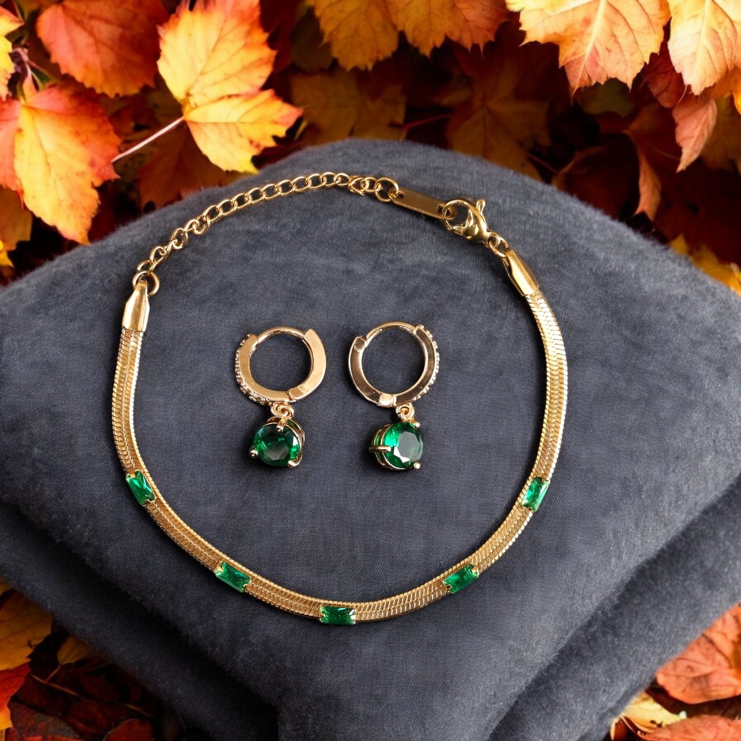 Sassy Emerald Bracelet