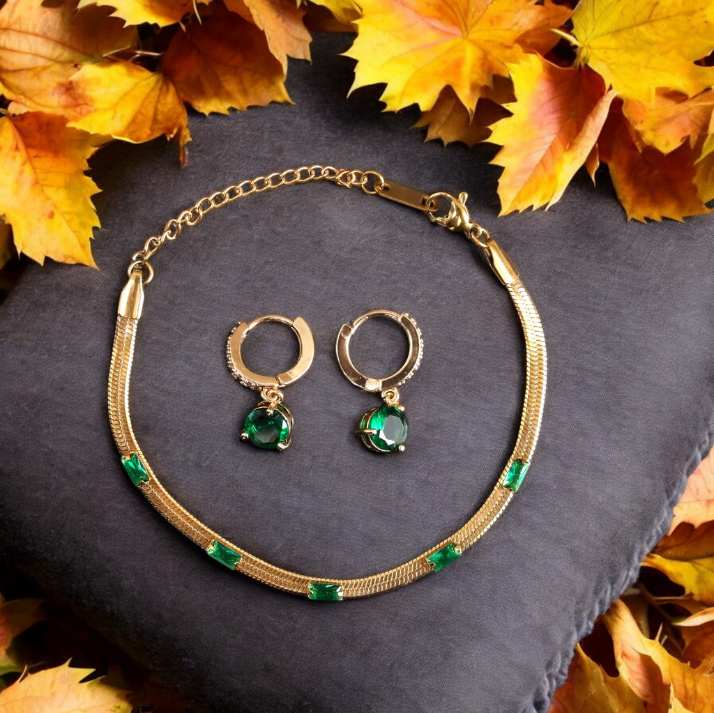 Sassy Emerald Bracelet