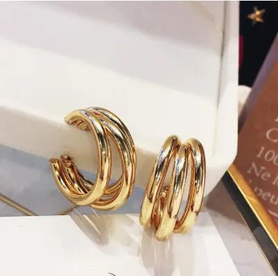 Trio Ear Studs