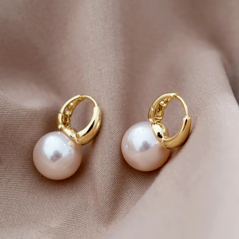 Pearl Hoops