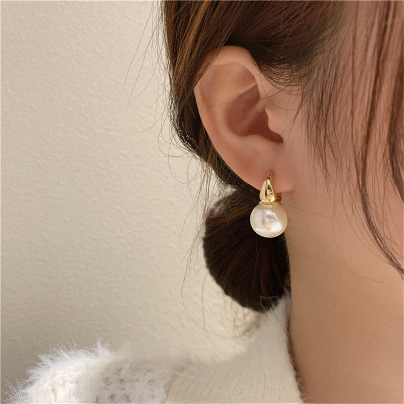 Pearl Hoops